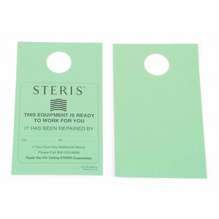 Tool, Lockout Tags (10 pcs), Green "Equipment is Ready" P764338-511